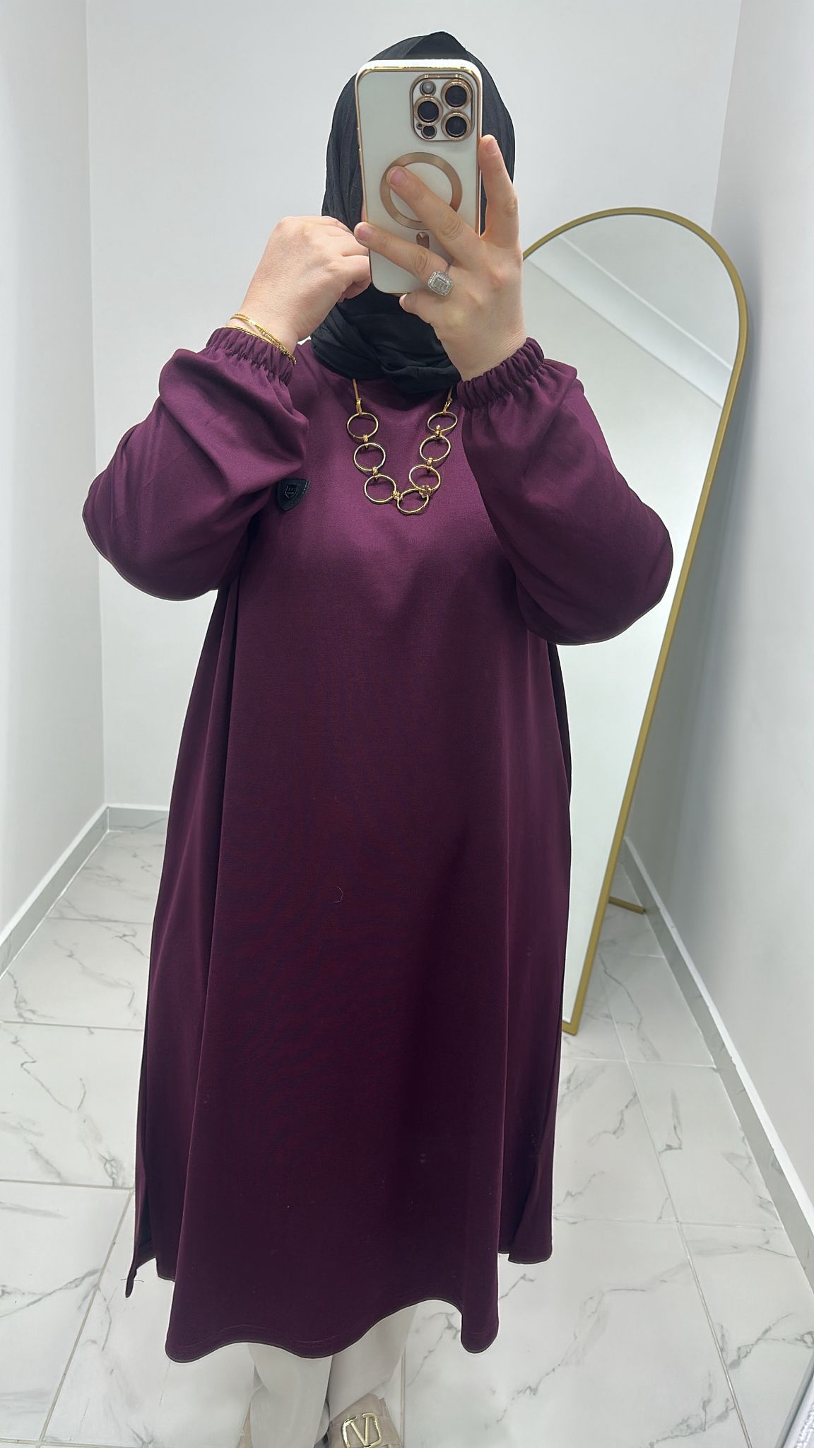 ARMALI DÜZ BATTAL TUNİK