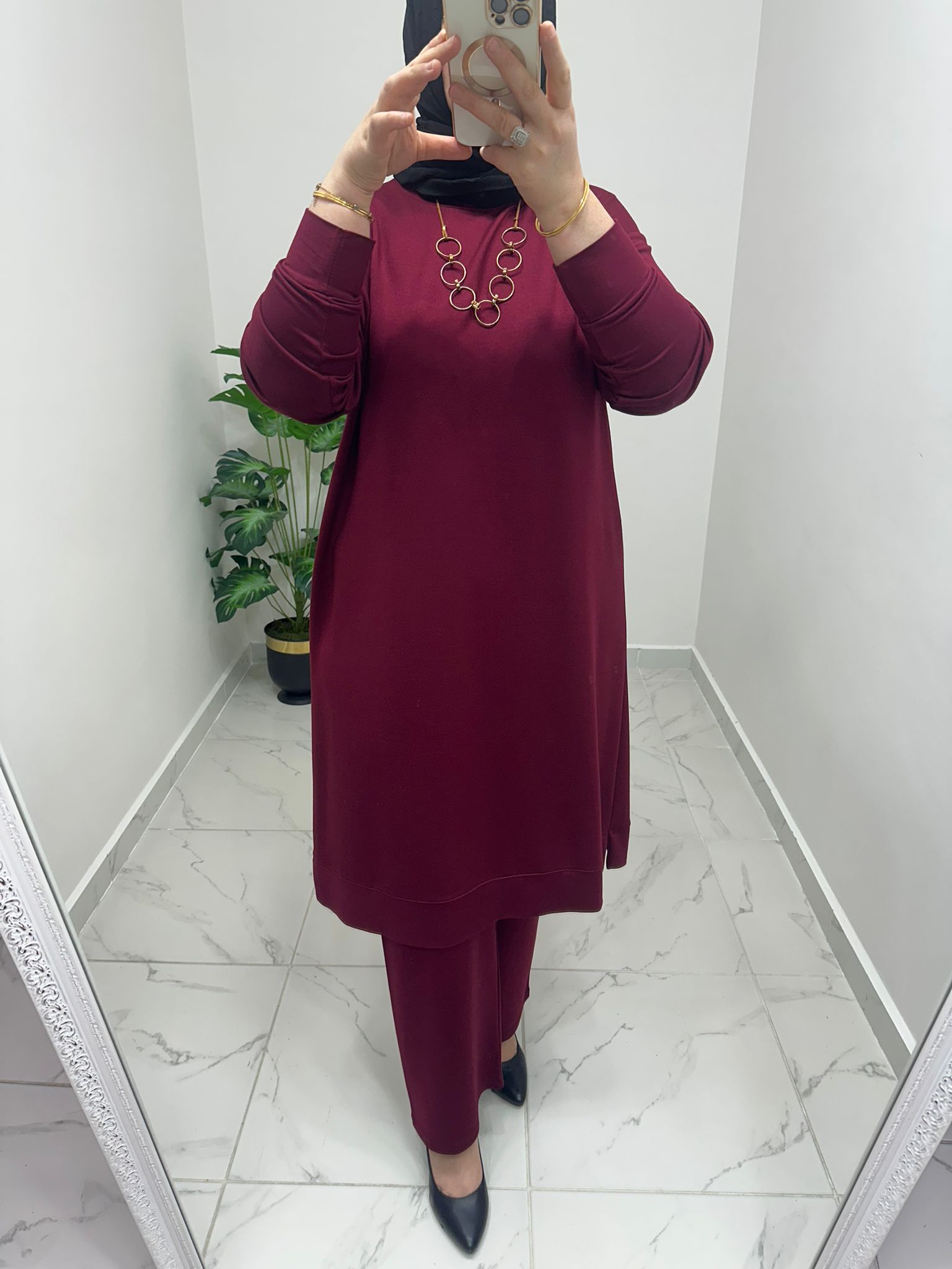 Kristal Takım Tunik ve Pantolon